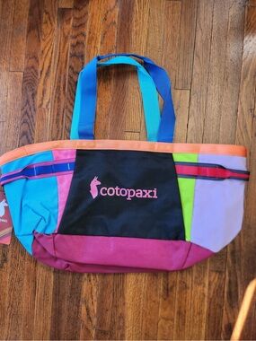 Cotopaxi Multicolor 30L Canvas Tote Bag